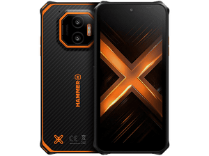 Smartfon HAMMER Energy X2 5G 8 GB/ 265 GB Czarno-pomarańczowy