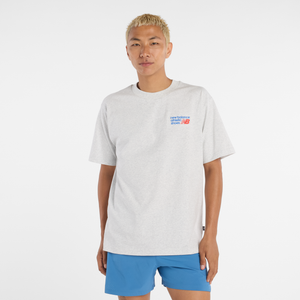 Koszulka męska New Balance MT41908AHH – szara