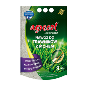Nawóz Hortifoska do trawników z żelazem 3 kg Agrecol
