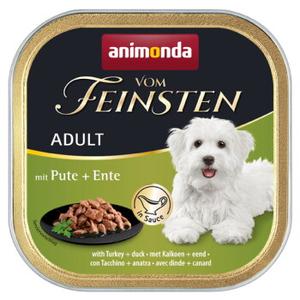 animonda Vom Feinsten adult w sosie Indyk i kaczka 22x150 g