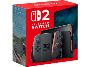 Konsola NINTENDO Switch 2 V2 z wymienną baterią Czarny