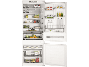 Lodówka do zabudowy WHIRLPOOL WHSP70T232P ZenInverter 32dB Dual NoFrost Metal MultiFlow 6. Zmysł Push to Open 193,5cm