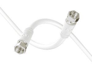 Kabel antenowy ISY ISA-9008 3m Biały