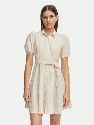Vero Moda Sukienka codzienna Dicthe 10303728 Beżowy Regular Fit
