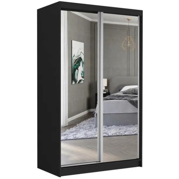 Szafa przesuwna Vega II 120 cm lustrzana
