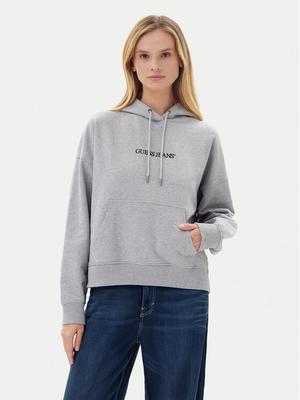 Guess Jeans Bluza W5RQ27 K68I4 Szary Oversize