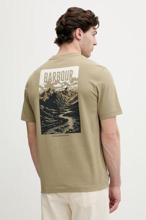 Barbour T-shirt męski bawełniany