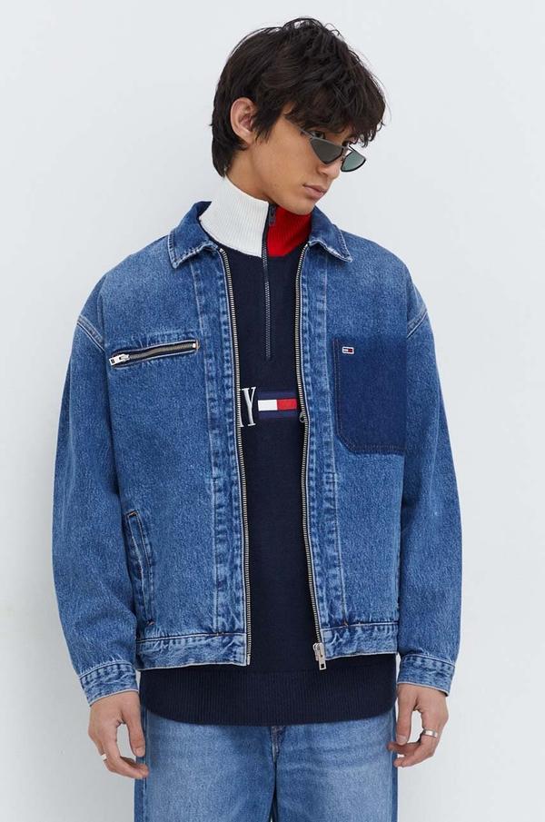 Tommy Jeans kurtka jeansowa bawełniana