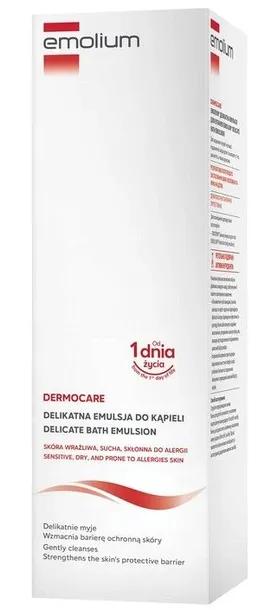 Emolium Dermocare, Delikatna emulsja do kąpieli, 400ml
