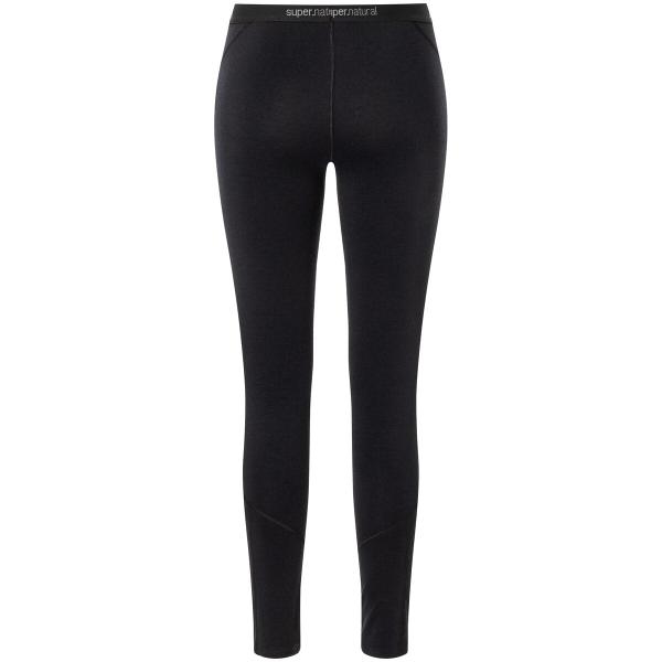 Getry termoaktywne damskie merino SUPER.NATURAL Arctic 230 Tight czarne (M)