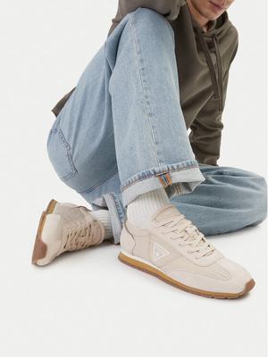Guess Jeans Sneakersy EO-WILIAMS-01 126AM Beżowy