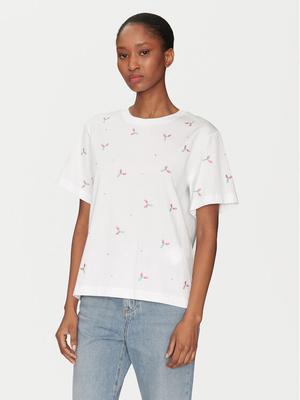 Marella T-Shirt Feluca 2513971034 Biały Regular Fit