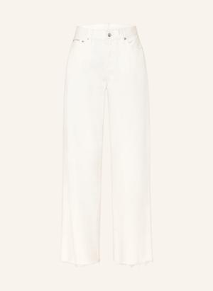 Calvin Klein Jeans Dżinsy Z Szerokimi Nogawkami weiss