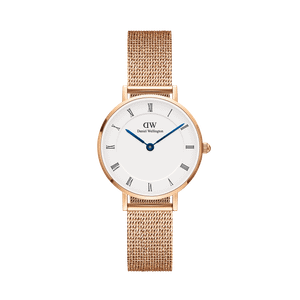 Daniel Wellington DW Watch Petite Roman Numerals Melrose 28mm Rose Gold