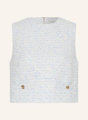 Ted Baker Bluzka Bouclé Acadiep Z Brokatową Przędzą blau