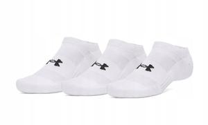 UNDER ARMOUR skarpety bawełniane treningowe unisex UA Performance Cotton 3 sztuki białe (XL)