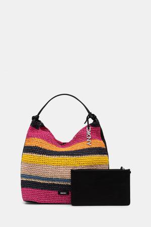 DKNY torebka shopper damska pleciona PAULA