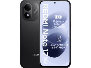 Smartfon XIAOMI Redmi Note 17 5G 6/256 GB Czarny