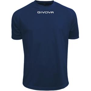 GIVOVA koszulka sportowa męska t-shirt treningowy MAC01 granatowa (S)