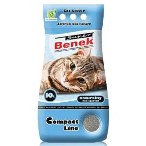 Super Benek Compact Błękitny Żwirek Drobny 10L