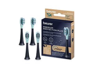 Końcówki do szczoteczki sonicznej BEURER PREMIUM PROTECTION SC - 4 szt. Czarno-zielony