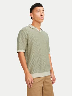 Jack & Jones Polo Jormykonos 12255950 Zielony Regular Fit