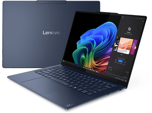 PRODUKT PO EKSPOZYCJI - Laptop LENOVO Yoga Slim 7 14Q8X9, Copilot+ PC 3K OLED Snapdragon X Elite/16GB/1TB SSD/Win11H Niebieski (Cosmic Blue)