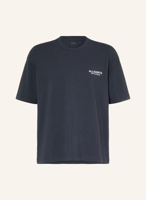 Allsaints T-Shirt Shadow blau