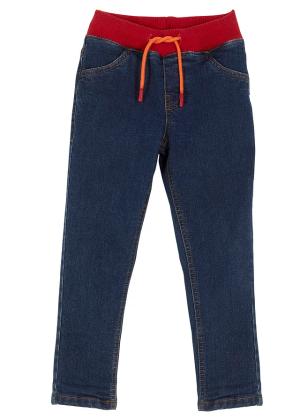 Dżinsy termiczne na podszewce z dżerseju, regular fit, straight