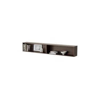 Półka wisząca Bed Concept BC-30 Rozmiar - 211x33x25 cm | Kolor - Dąb dunin/Dąb dunin | dekoracyjna | praktyczna | do sypialni
