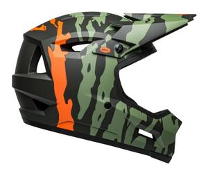 Kask full face BELL SANCTION 2 DLX MIPS ravine matte ciemny green orange (57-59)