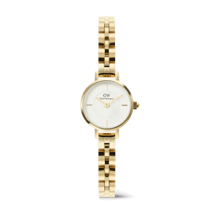 Daniel Wellington DW Watch Petite Mini Arch 3-link White Gold 19mm