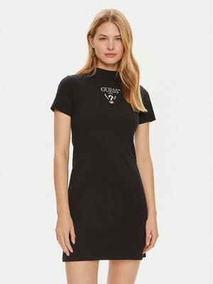 Guess Sukienka codzienna V4YK02 KCDH1 Czarny Regular Fit