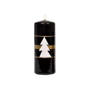 Świeca klubowa KL-5 150 x 58 Christmas Light lakier czarna