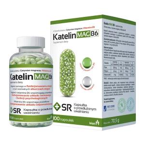 Katelin MAG B6 100 kapsułek o przedłużonym uwalnianiu