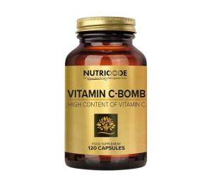 ODPORNOŚĆ WITAMINA C NUTRICODE VITAMIN C-BOMB FM WORLD GROUP 120 KAPSUŁEK