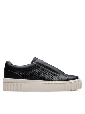 Clarks Sneakersy Mayhill Bay 26181205 Czarny