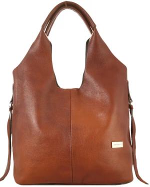 Skórzana Torebka Shopper Skóra Naturalna Włoska Vera Model 2w1 PREMIUM