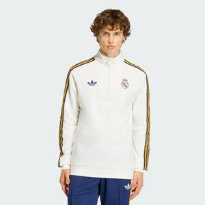 Bluza Real Madryt Originals z suwakiem do połowy długości