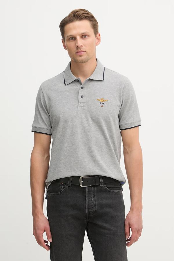 Aeronautica Militare polo męskie bawełniane