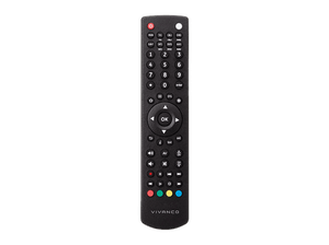 Pilot uniwersalny VIVANCO Smart TV 48 przycisków Czarny