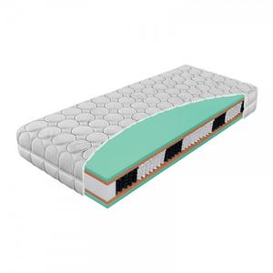 Materac ADMIRAL BIO-EX EXCLUSIVE MATERASSO kieszeniowo-piankowy : Pokrowce Materasso - SilverProtect, Rozmiar - 200x200, Twardość - H3