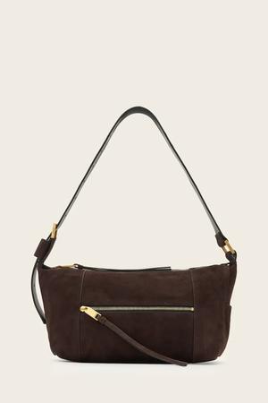 AllSaints torebka zamszowa