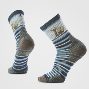 SMARTWOOL skarpety trekkingowe unisex H TC BEAR MDCRW HIKE TWILI niebieski (S)