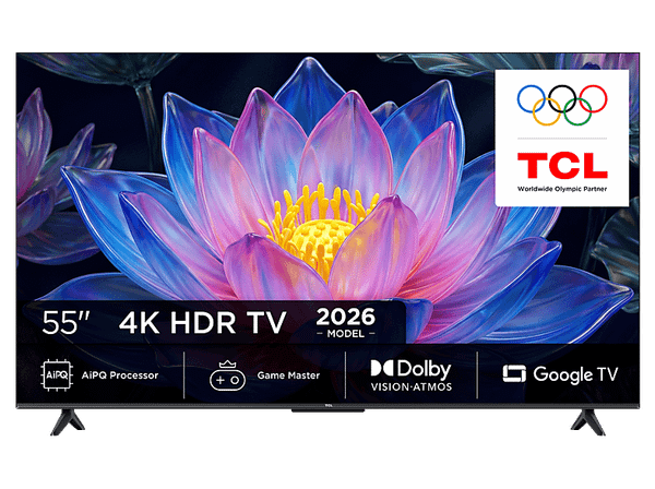 Telewizor LED TCL 55P6L 55" 4K Google TV Game Master Czarny