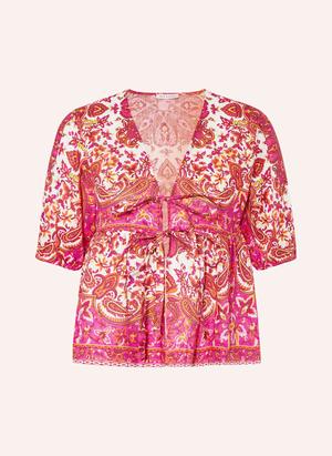 Mrs & Hugs Bluzka Z Lnu pink