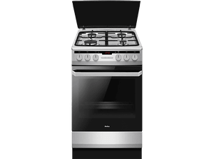 Kuchnia gazowo-elektryczna AMICA 58GE3.43HZpTaDA(Xx) Pizza Inox