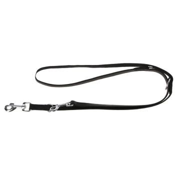 Kerbl Smycz VEGAS czarna, odpinana 22 mm, 240 cm