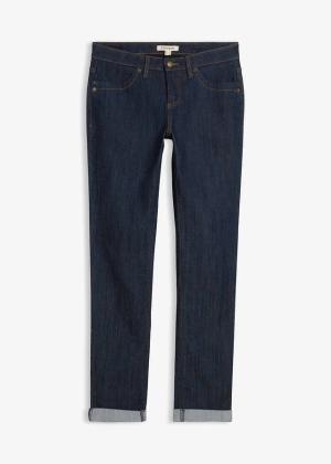 Jeansy ze stretchem straight, high waist