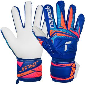 REUSCH Rękawice bramkarskie Attrakt Grip niebieskie (10.5)